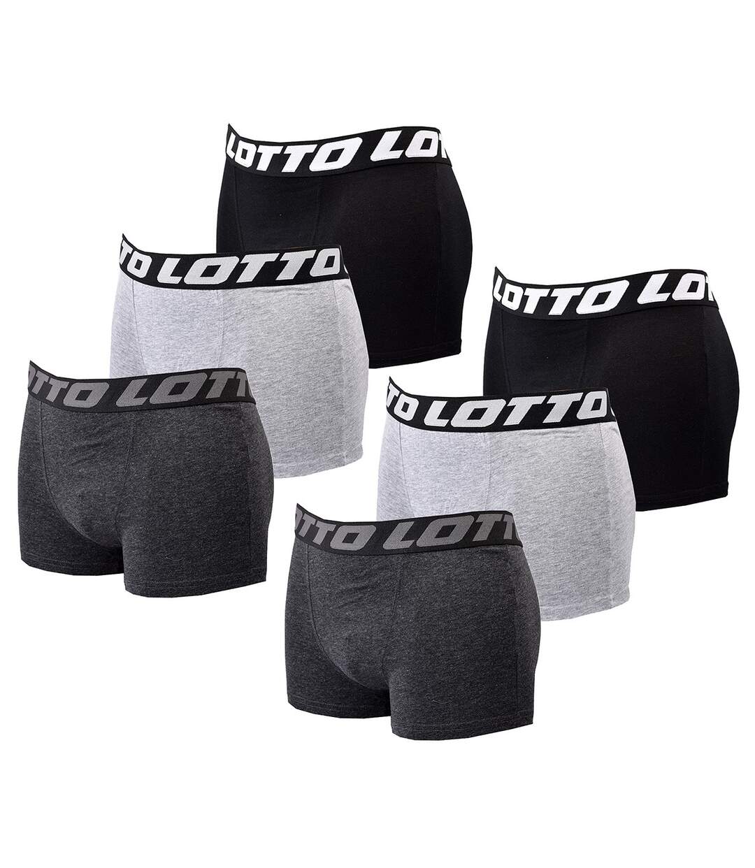 Boxer homme LOTTO Pack de 6 Boxers 0360-1