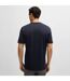 T-shirt Thompson Homme Bleu Foncé Boss-2