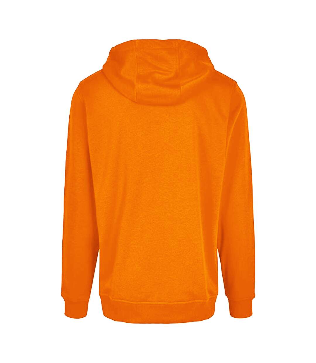 Sweat à capuche homme orange vif Build Your Brand-2