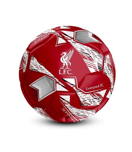 Liverpool FC - Ballon de foot NIMBUS (Rouge / Blanc) (Taille 5) - UTRD2640