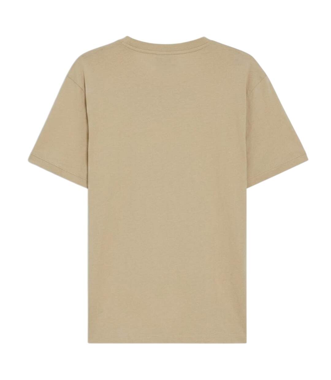 T-shirt Motif/style Logo Sur Poitrine Diragolino Homme Beige Foncé Hugo-2