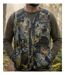 Gilet de Chasse LEDERTYS Forestwood LY0205 – Camouflage, Robustesse et Organisation Maximale-1