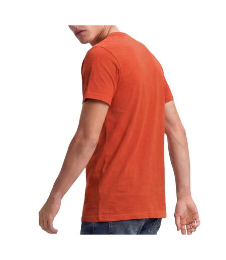 T-shirt orange homme superdry essential serif