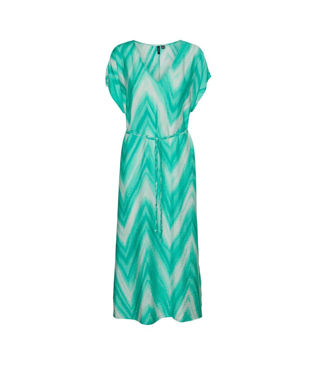 Womens/ladies Josie V Neck Midi Dress Green Vero Moda-2