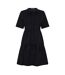 Robe Courte Alexis Femme Noir Threadbare-1