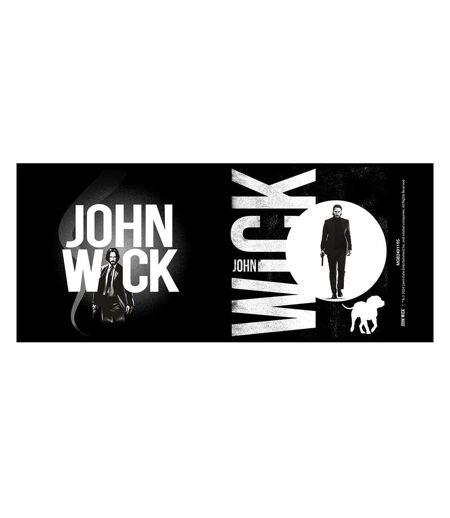 Taille unique noir/blanc John Wick