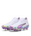 Womens/ladies Ultra Match+ Firm Ground Football Boots White Purple Puma-1