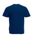 Mens Short Sleeve Casual T-Shirt (Navy Blue)