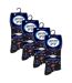 12 Pairs Mens Cotton Rich Everyday Socks Soft Top Flat Seam Comfort Socks-2