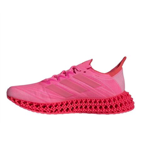 Chaussures Course À Pied Motif/style Maillé 4dfwd Femme Rose Fluo Adidas
