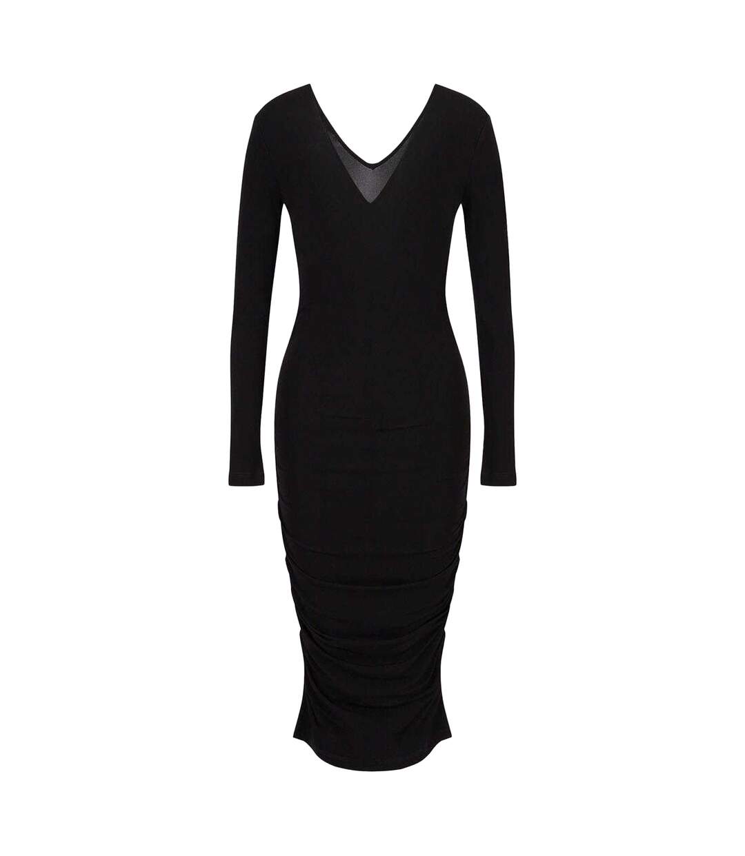 Robe Moulante Femme Noir Armani Exchange-1