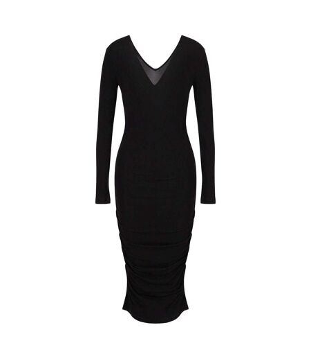 Robe Moulante Femme Noir Armani Exchange