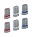 Lot de 6 paires de chaussettes basses homme Wilson-3