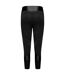 Womens/ladies born to shine recycled lightweight 3/4 leggings black Dare 2B