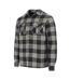 Chemise Motif/style À Carreaux Lumber Homme Gris Noir Dunlop-3