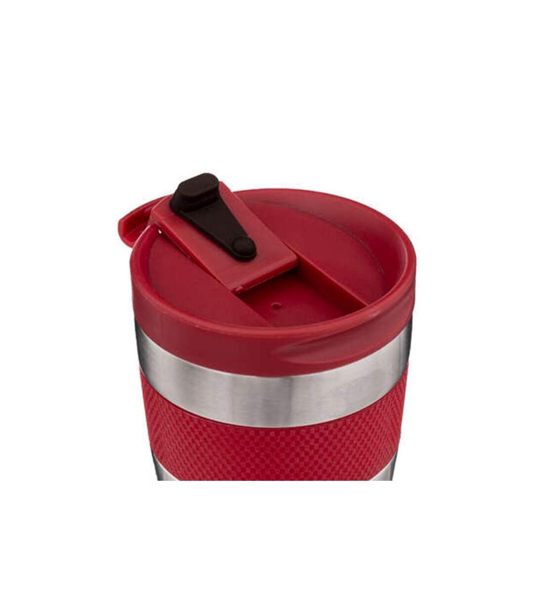 Mug Isolant Hermétique Silicone 0,25L Rouge-3