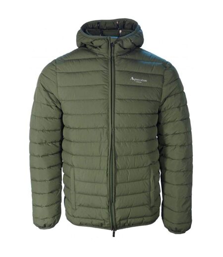 Mens Active Hooded Jacket Green Aquascutum