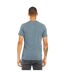 Canvas Mens Triblend Crew Neck Plain Short Sleeve T-Shirt (Denim Triblend) - UTBC2596