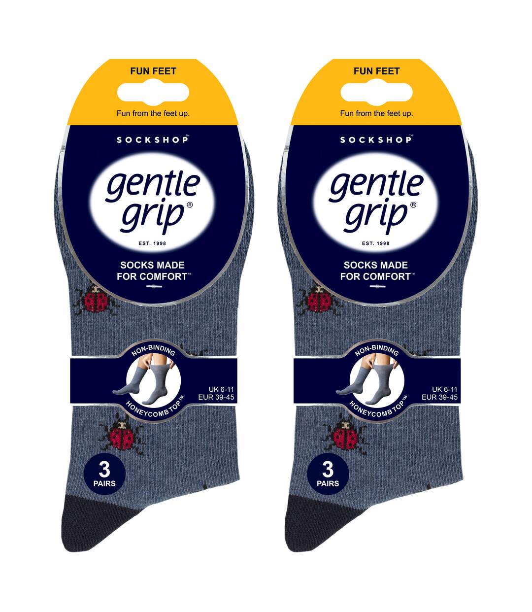 6 paires de chaussettes fantaisie à motifs en coton riche pour hommes-2