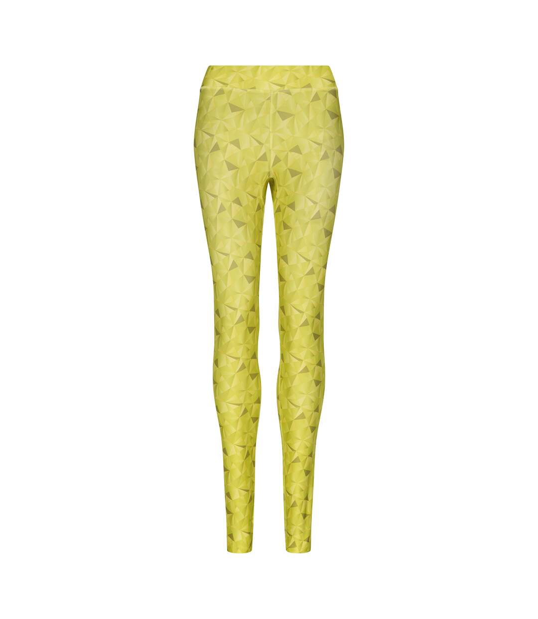 Legging imprimé cool girlie femme jaune AWDis-1