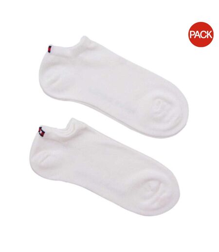 Chaussettes Motif/style Logo Femme Blanc Tommy Hilfiger