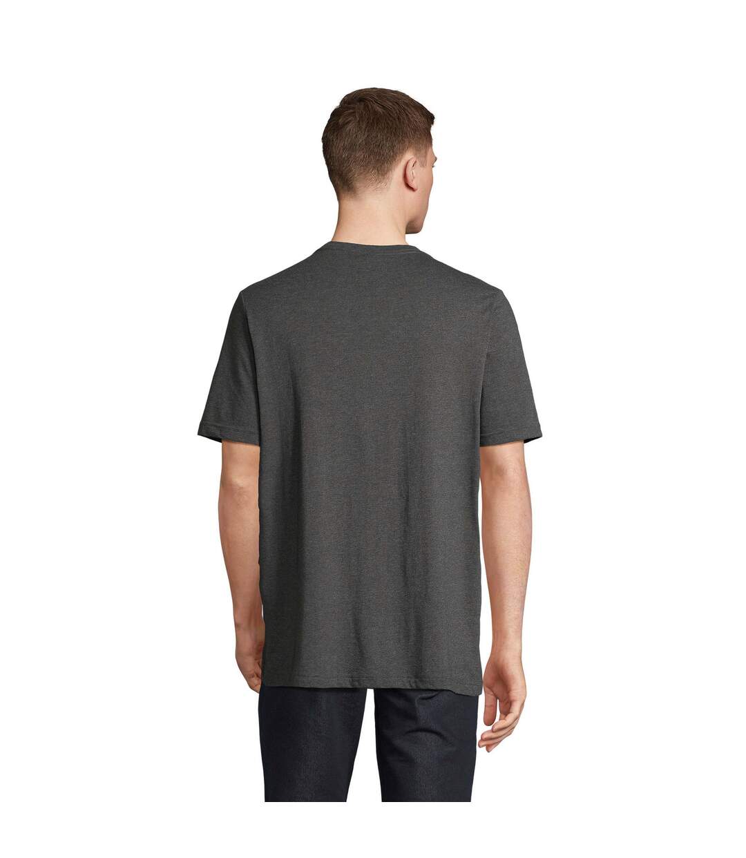 T-shirt Tuner Adulte Charbon Chiné SOLS-3