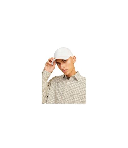 Mens Embossed Logo Dad Hat Cloud Dancer Jack And Jones