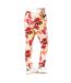 Pantalon Orange à fleurs Femme Only Nova Life - 36