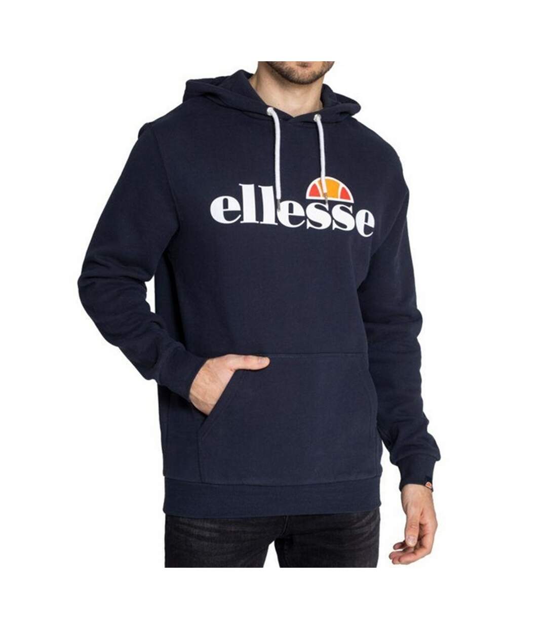 Sweat À Capuche Gottero Homme Bleu Marine Ellesse-1