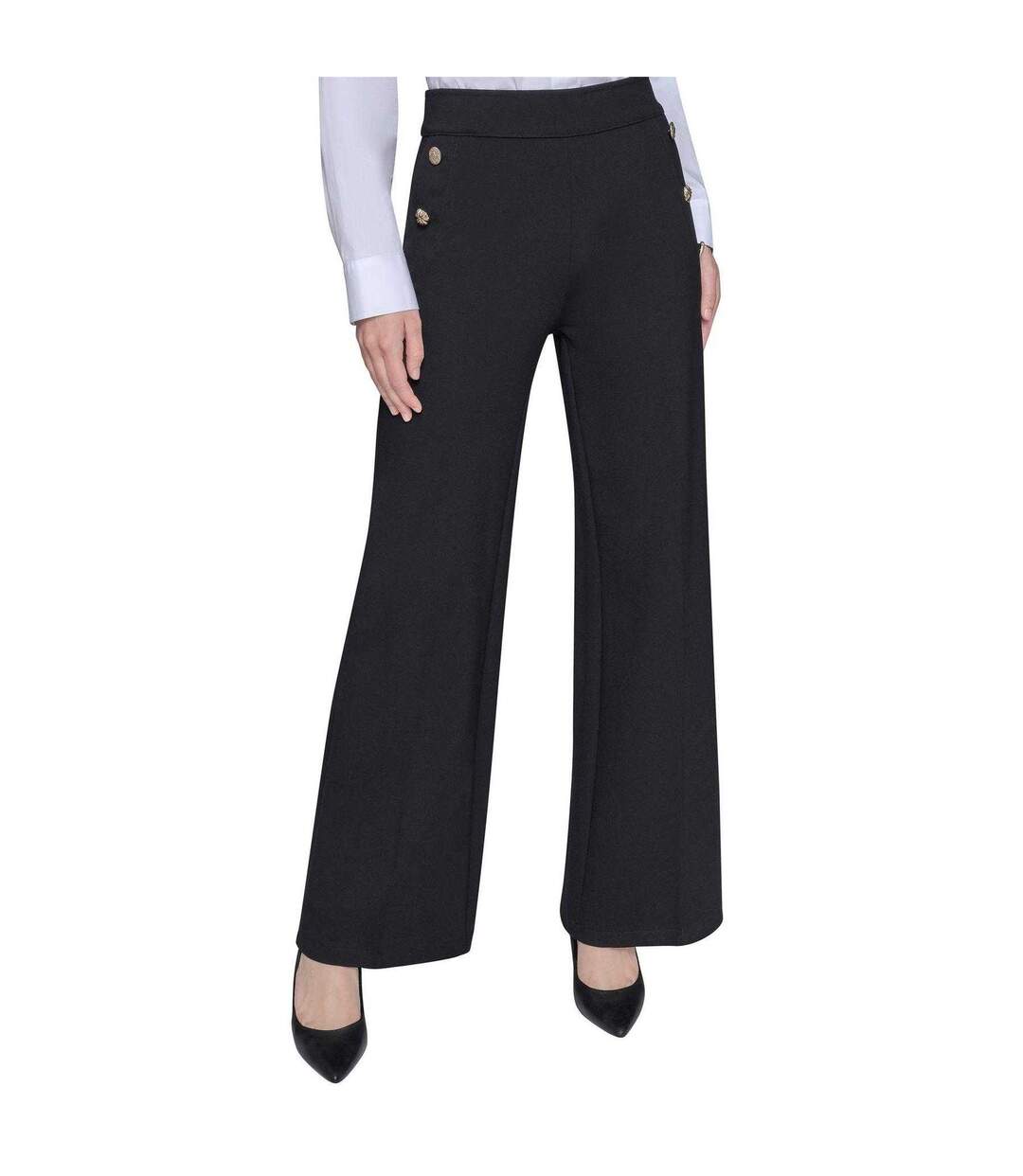 Pantalon Femme Noir Karl Lagerfeld-2