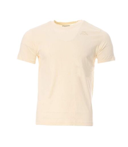 T-shirt écru homme kappa cafers