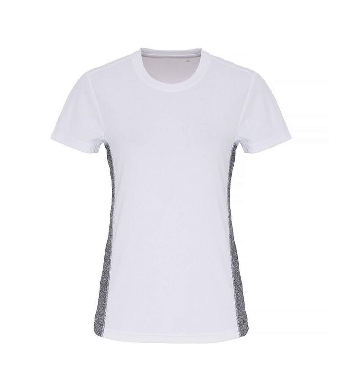 T-shirt femme blanc / noir TriDri-1