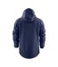 Mens Karting Soft Shell Jacket Navy Printer-2