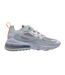 Baskets Air Max React Femme Blanc Bleu Clair Orange Nike-1
