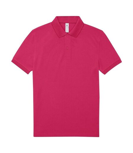 Polo manches courtes - Homme - PU424 - rose fuchsia