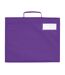 Quadra Classic Book Bag - 5 Liters (Pack of 2) (Purple) (One Size) - UTBC4336