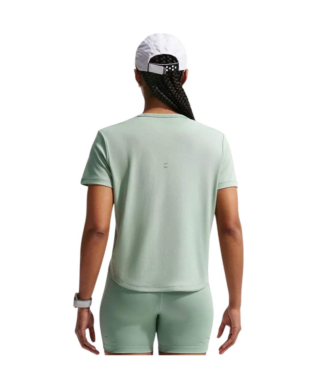 Haut Motif/style Swoosh Femme Vert Nike-3