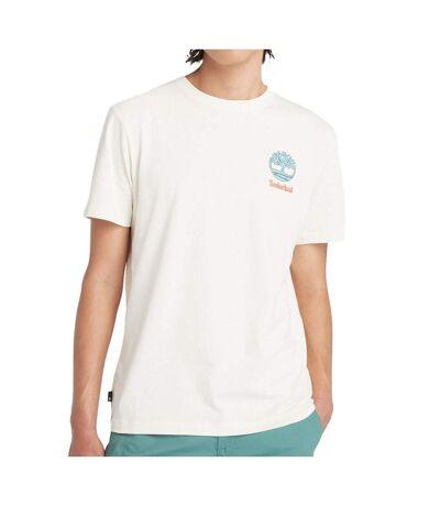 T-Shirt blanc homme timberland sleeve - s