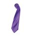 Cravate Colours Collection Taille Unique Violet Vif Premier-1