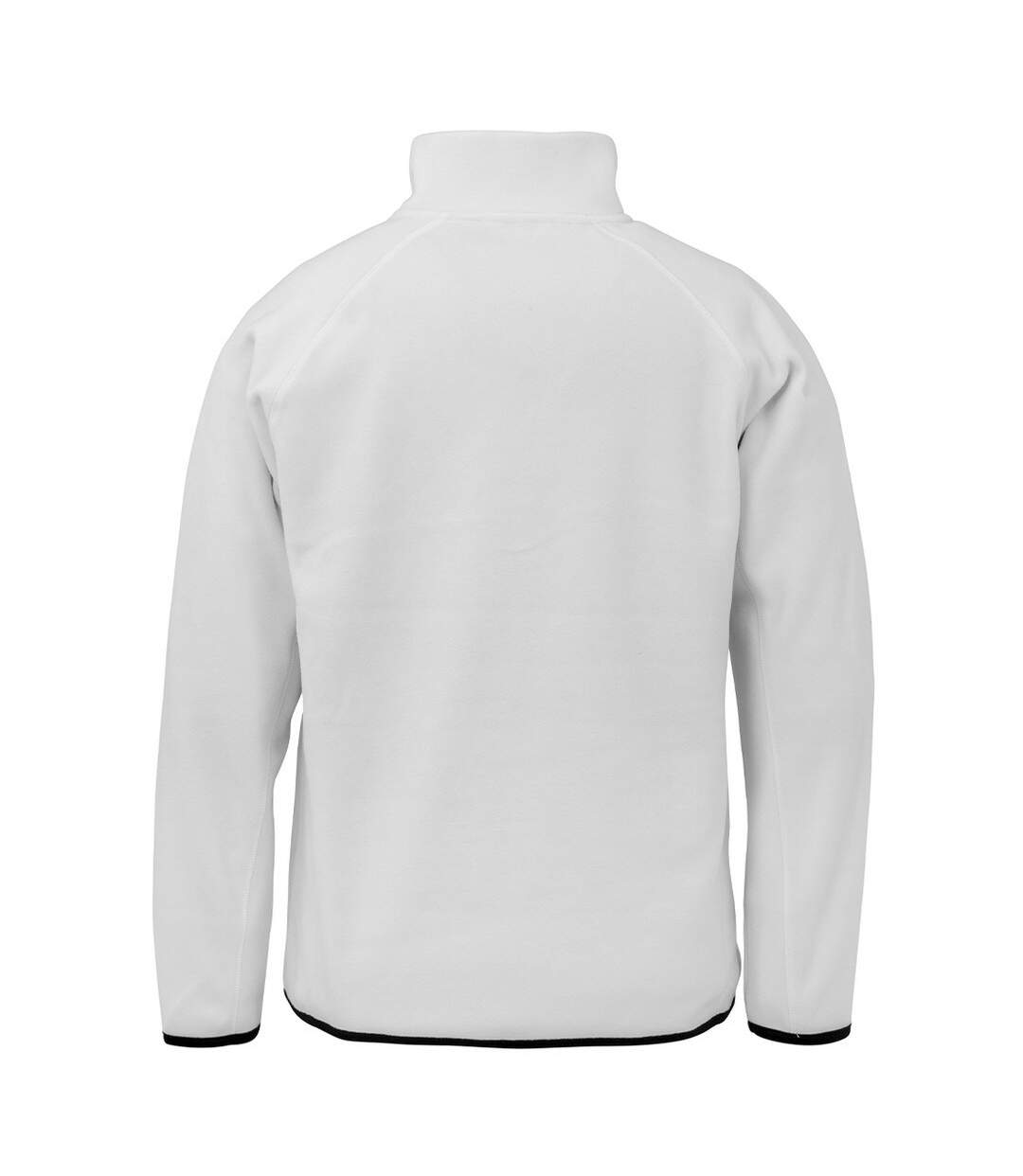 Mens polarthermic fleece jacket white Result Genuine Recycled-2