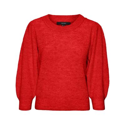 Pull Rouge Femme Vero Moda Vigga - L