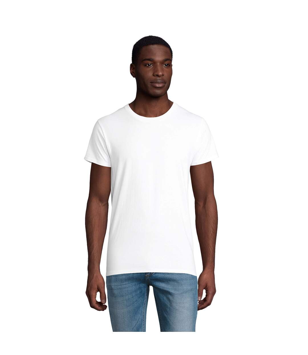 T-shirt Pioneer Homme Blanc SOLS-2