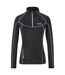 Womens/ladies Yonder Raglan Long-sleeved Sweatshirt Black Regatta-1