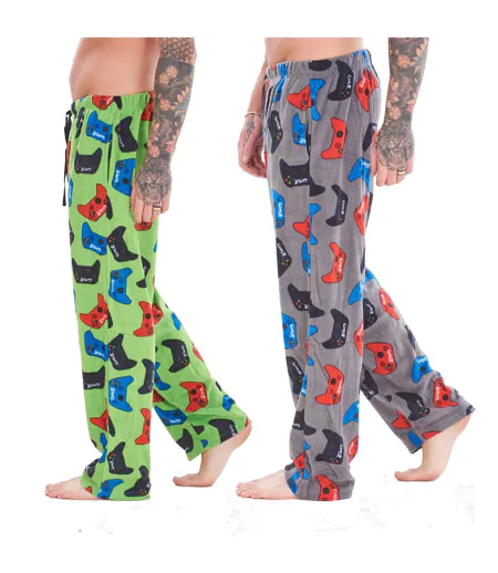 Pantalons De Détente Gamer Homme Gris Vert Keanu