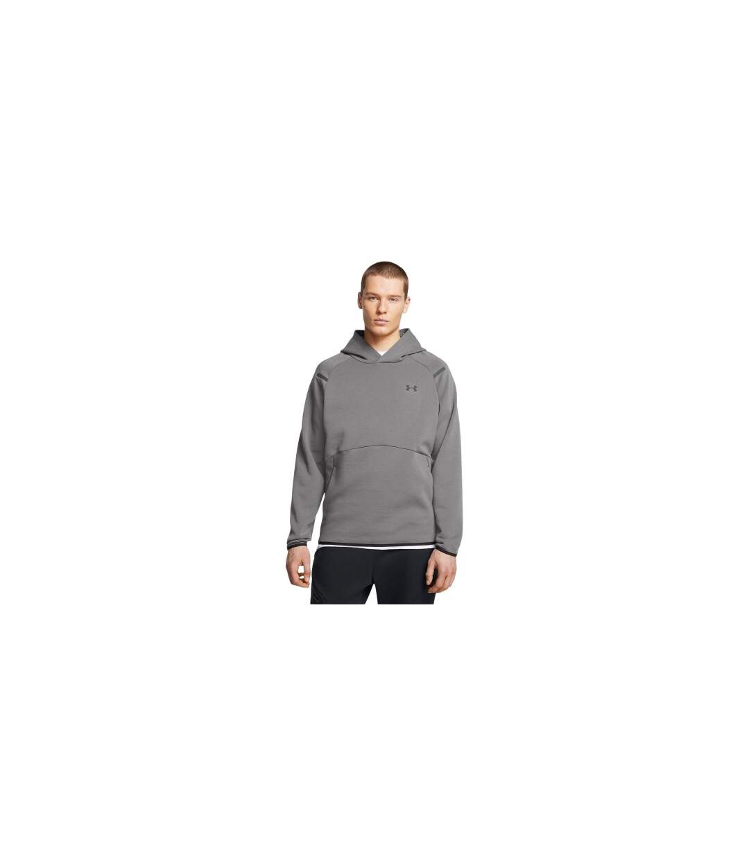 Mens Raglan Athletic Hoodie Grey Under Armour-1