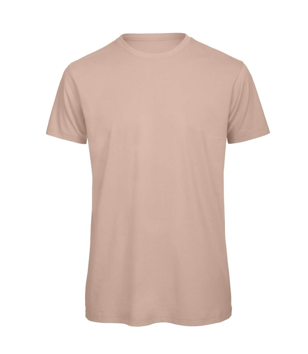 T-shirt en coton bio homme rose clair B&C Favourite