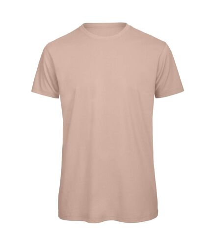 B&C Mens Favourite Organic Cotton Crew T-Shirt (Millennial Pink) - UTBC3635