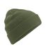 Bonnet En Coton Biologique Vert Kaki Beechfield-1