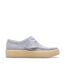 Chaussures Wallabee Homme Gris Clarks-1