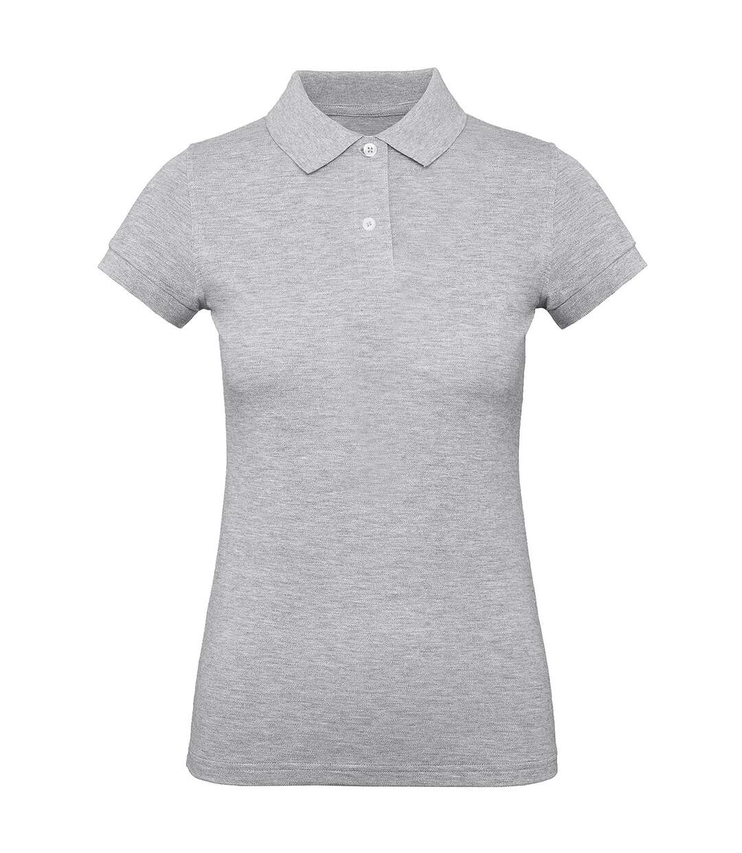 Polo inspire femme gris chiné B&C